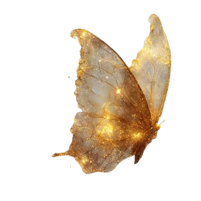 floating butterfly